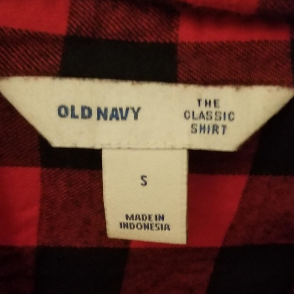 Classic red and black flannel shirt - Picture 2 of 2
